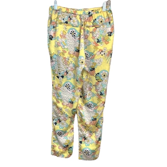 Traffic People Floral Retro Silky Pants - Picture 4 of 6